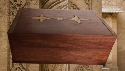 Boîte à Bijoux En Bois De Santal – Incrustations Losanges Laiton – Coquelicot Et Coccinelle
