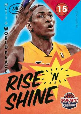 Metta World Peace 97 2012-13 Panini Past & Present Rise 'N Shine