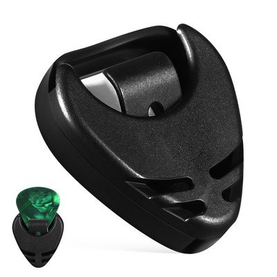  Schwarze Wahl Pick-Halter Aufbewahrungsbehälter Für Gitarrenpicks