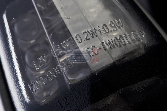 Универсальный красный светодиодный стоп-сигнал для заднего фонаря Hyosung с указателями поворота - Изображение 3 из 3