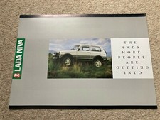 Lada Niva 4x4 & Cossack Brochure 1988 / 1989 - UK Issue