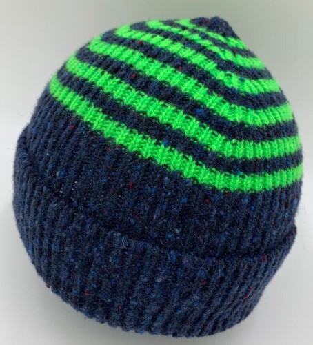 PAUL SMITH 100% WOOL STRIPED HAT 