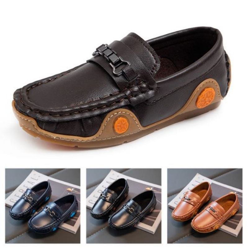 Boys Fashion Dance Wedding Party Dress Loafers Kids School Casual
