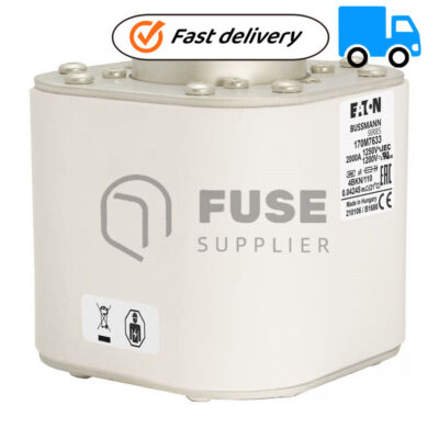 1PC New Eaton BUSSMANN 170M7633 2000A 1250V High Speed Fuse