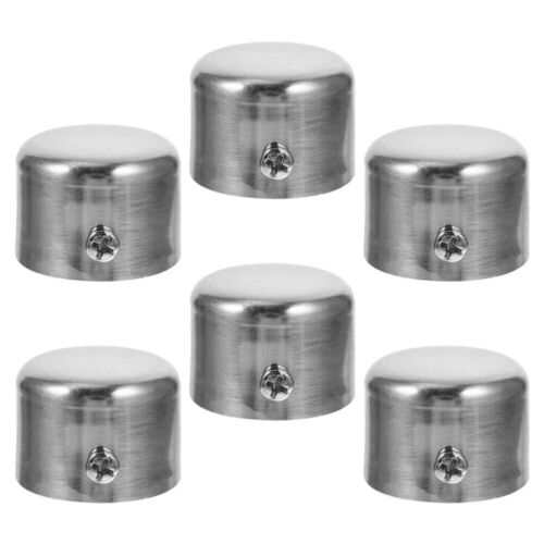 6pcs Replacement Decorative Convenient Professional Curtain Rod Ends