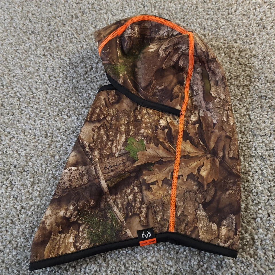 Máscara facial de caza de pasamontañas de vellón camuflaje Realtree forrada Foto 2 de 4