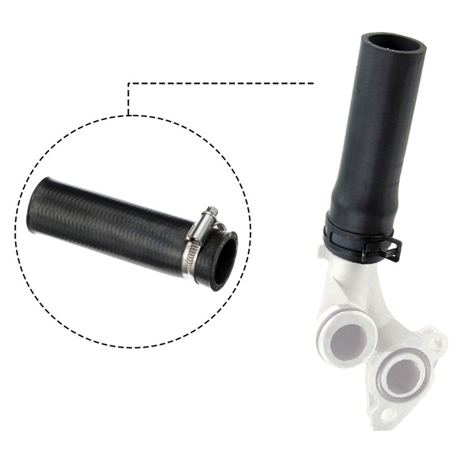 Gates Molded Heater Hose 02-2153 - OEM Spec Replacement For Jaguar