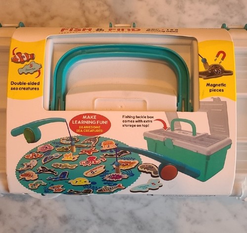 Magnetic Fishing Game – Fish and Find Tackle Box Border Busters (N) - Picture 2 of 7