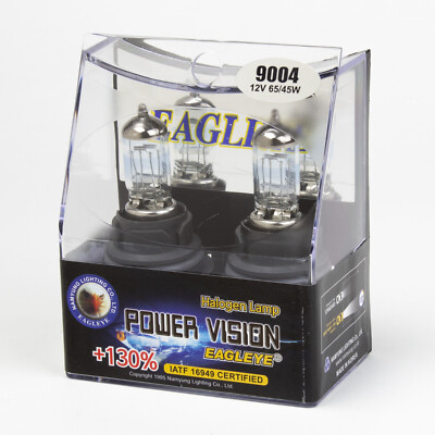 Eagleye Power Vision  9004 12V 65/45W Headlight bulbs (Pack of 2)