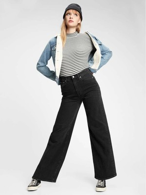 size 16 wide leg jeans