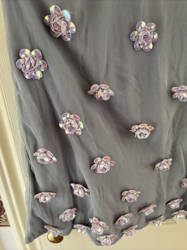 River Island Sequin Top - Grey Size 18 - NWT - Picture 4 of 19