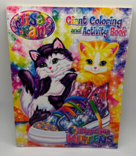 Lisa Frank Giant Coloring and Activity Book Playtime Kittens New 2015