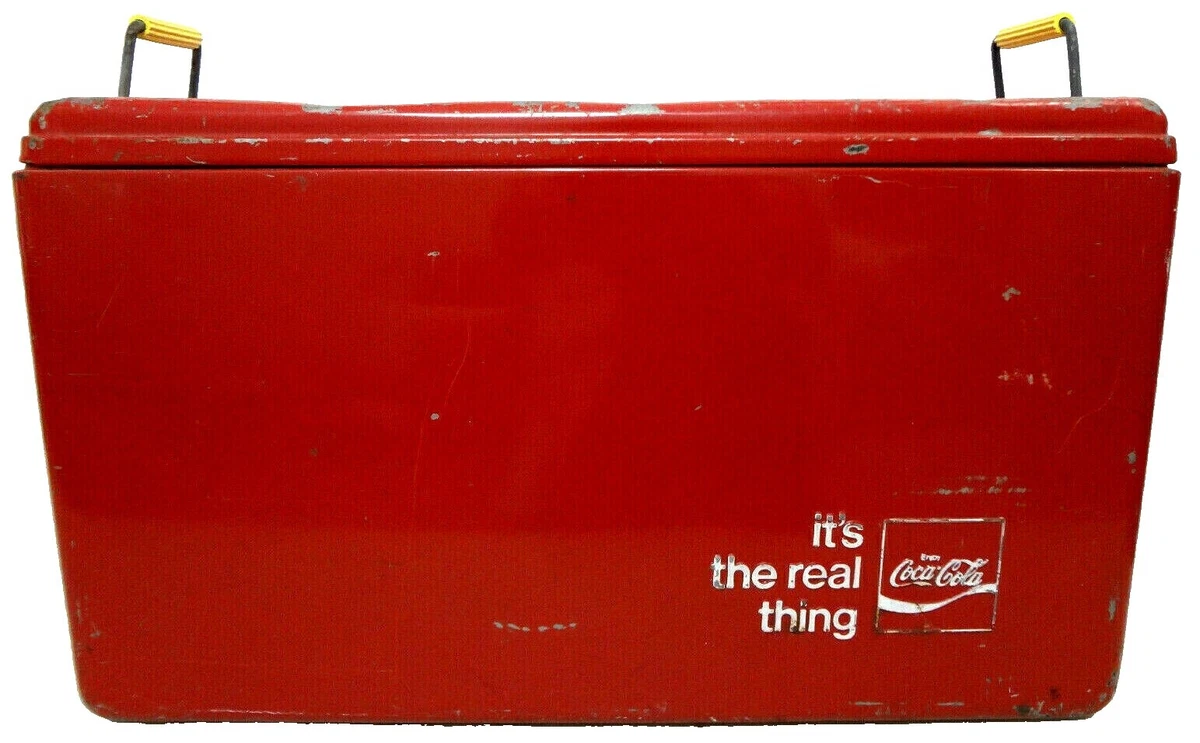 Винтажный холодильник Coca Cola Indiana коллекционный кулер Coca