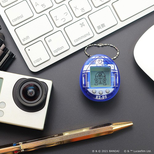 Llavero Star Wars R2-D2 Tamagotchi Holograma (Azul Translúcido) - Imagen 6 de 8