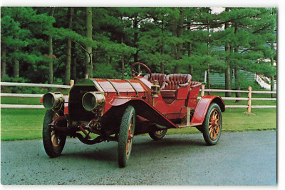 Postcard Pollock Auto Showcase - 1910 CHADWICK Type 19 Runabout VTG FCP.