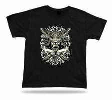Samurai King Warrior Fighter t shirt tee modern unisex textile design apparel