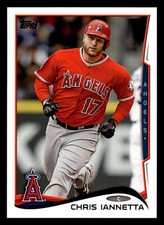 Chris Iannetta 2014 Topps #154 Los Angeles Angels BASEBALL CARD