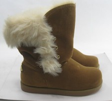 brown Winter Ankle CUTE Boots Girl Size 2