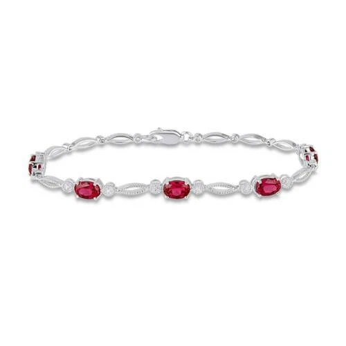Diamond Ruby Fine Bracelets