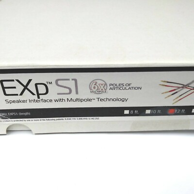MIT EXP S1 Speaker cable (Length: 12 Feet), Banana to Banana