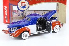 Modellino Lincoln Continental 2022 In Scala 1:18 - Paudi Pressofuso Colore Oro, Perfetto Per Collezione