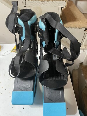 MADD GEAR BOOSTERS BOUNCING BOOTS Kids Black Turquoise Ages 5+ - Up To 88 Pounds