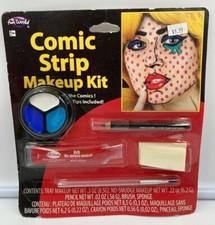 Fun World Comic Strip Make-Up Kit Halloween Costume Makeup