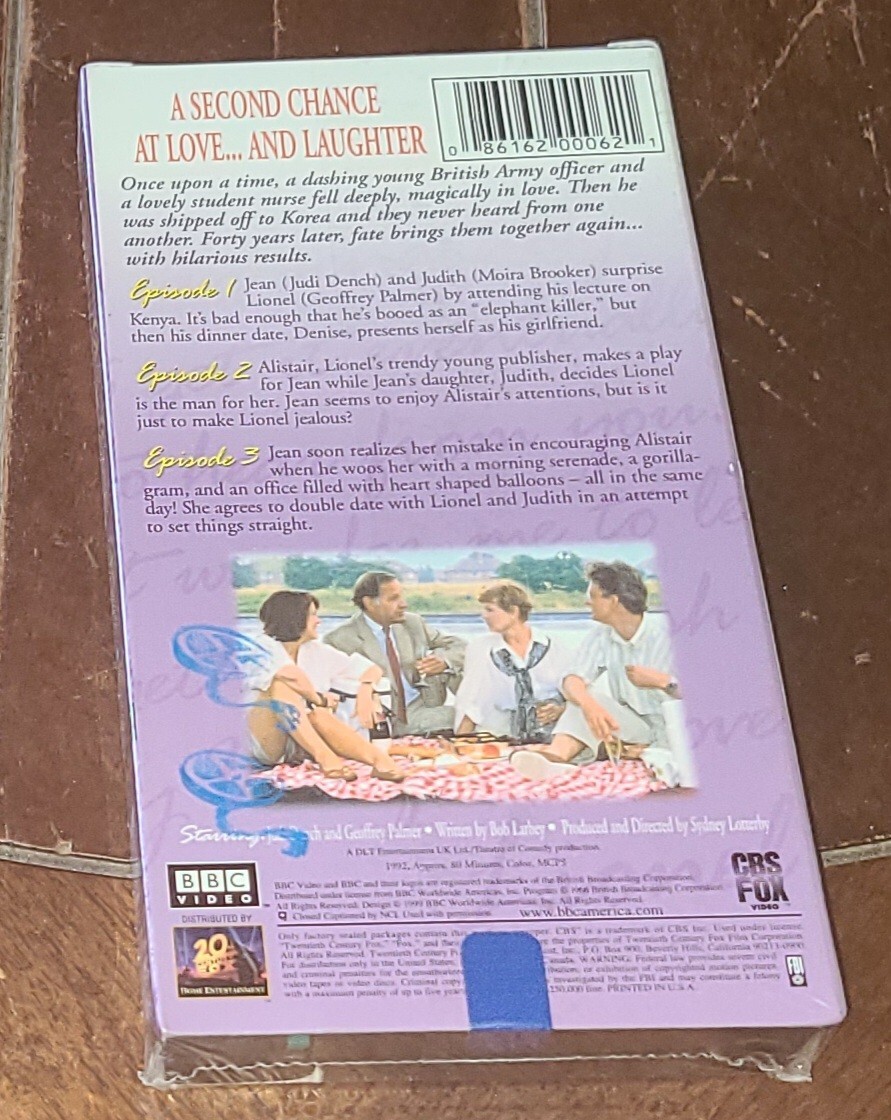 As Time Goes By Vol. 2 (VHS, 1999, BBC) Judi Dench/Geoffrey Palmer  