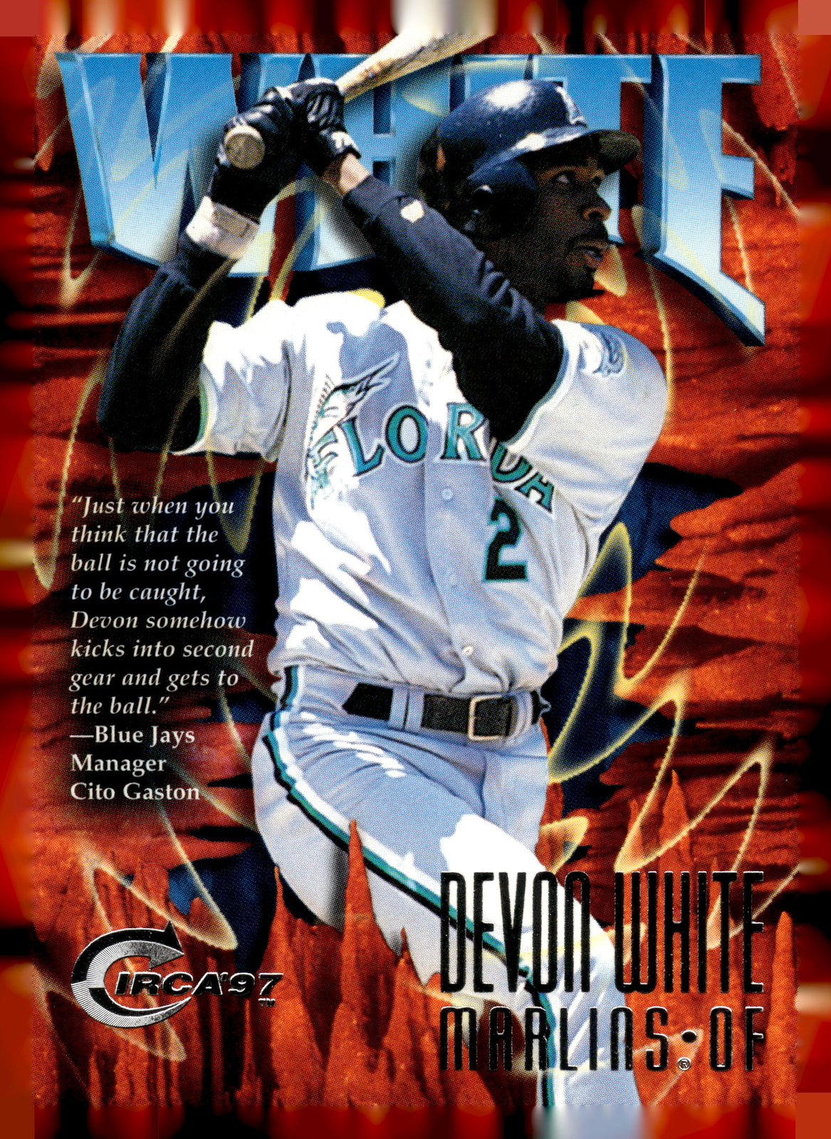 1997 Circa #64 Devon White