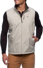 IZOD Performance Men's Stone Ripstop Polar Fleece Lining Vest Jacket - Size S