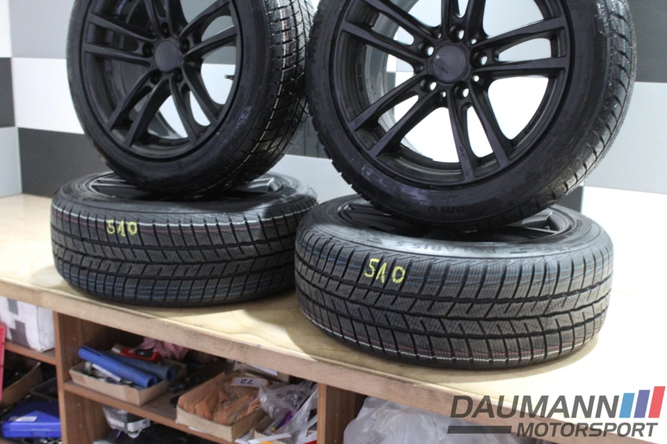 17 ZOLL WINTERRÄDER + BMW 3er F30 F31 4er F36  205/55 R1795V Barum RDKS KBA49510 - Bild 3 von 4