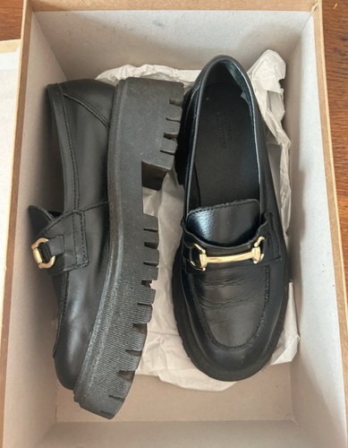 Urban Outfitters Black Chunky Loafers Size UK 6 EU 39) - Picture 3 of 4