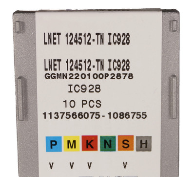 Iscar Wendeplatten LNET 124512-TN IC928 Wendeschneidplatten Fräsplatten 10Stk