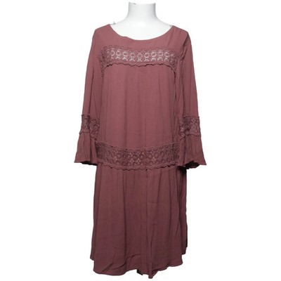ONLY, Kleid, Größe: 44, Rot, Baumwolle/Polyester, Einfarbig, Damen #NUu