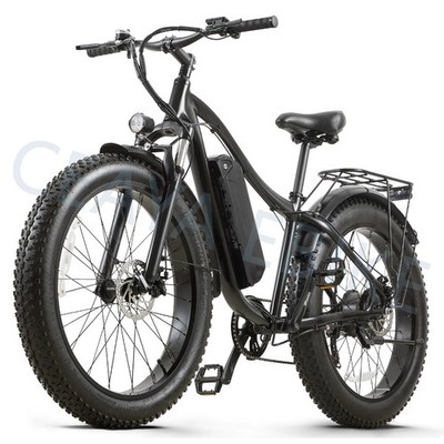 26 Zoll Elektrofahrrad E Mountainbike 48V City E-Bike Pedelec Fat Tire ebike MTB
