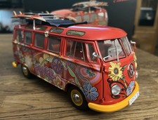 Schuco Edition 1:18 VW T1 Samba Hippie Bus Limitiert  1A Zustand Vitrinenmodell