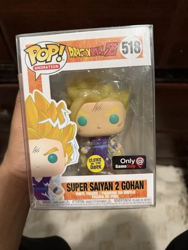 Funko Pop! Dragon Ball Z - Super Saiyan 2 Gohan #518 - GameStop Exclusive GITD