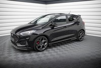 Seitenschweller Ansatz FüR V.6 Ford Fiesta ST / St-Line Mk8 Schweller Schwarz