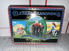 Vintage Celestial Seasonings Tea Tin Specialty Tea Collection 1991