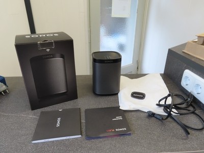 Sonos PLAY : 1 Kabelloser Smart-Lautsprecher schwarz Play1 black OVP