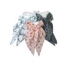 3 New Girls' Fancy Hair Bows Multiple Colors and Styles