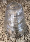 VTG PYREX 3 Clear Ribbed Mixing Bowls 10 Cup 6 Cup 3 Cup 7401 & 7402 & 7403