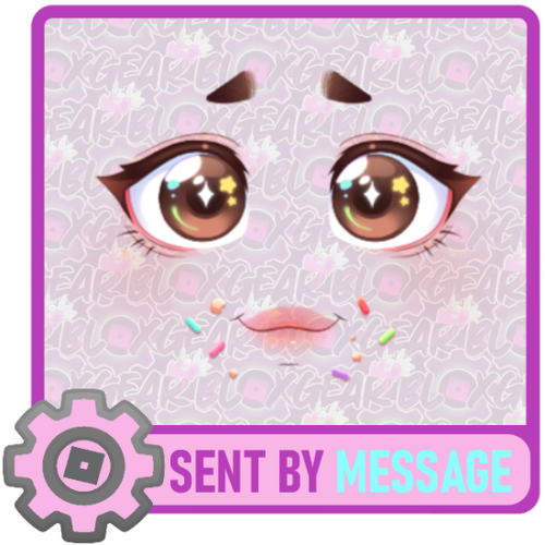 R0BL0X Kandis Sprinkle Face Toy Code Sent Fast Via Ebay Message