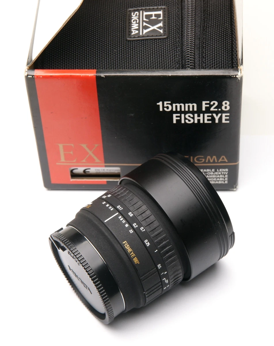 Sigma f/2.8 15mm Focal Camera Lenses for sale | eBay