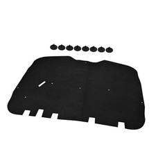 Hood Insulation Pad, Truck Under Hood Heat Shield Blanket w/Clips Fits for GMC