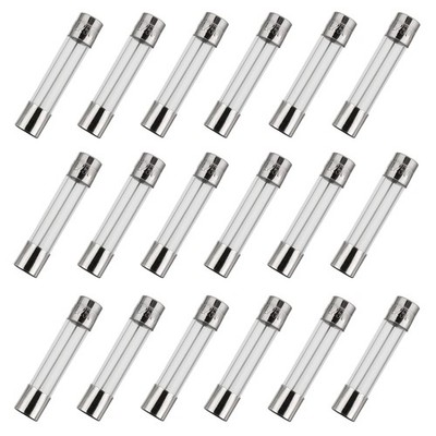 6x30mm 2.5 A 2.5 amp 250 V 0.24x1.18 Inch Volt F2.5AL250V Fast-Blow Glass Fus...