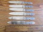 6 High Carbon Steel Knife Blade Blank Blank's NOS Colonial Knife USA