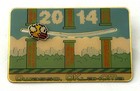 Odyssey of the Mind Flappy 2014 Owasso Oklahoma Sliding Large Pin Rare — photo 1