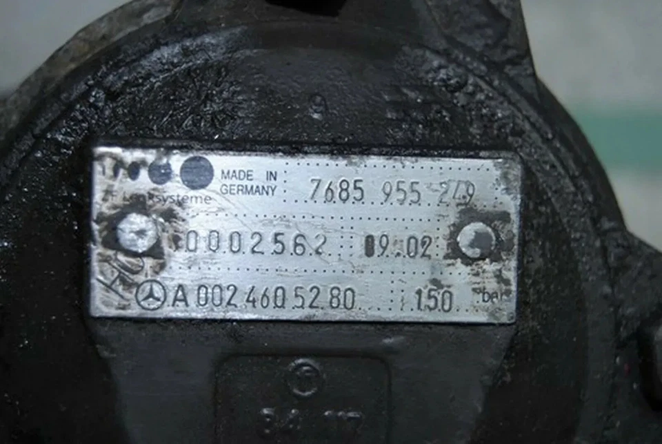 Bomba servo dirección bomba hidráulica Mercedes A 0024605280 Cito Evo Bus camión Foto 3 de 3