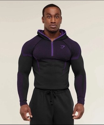 GymShark Onyx V5 Hoodie - Large PURPLE | eBay